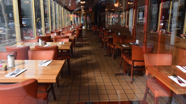 Empty Restaurant during COVID-19 Pandemic